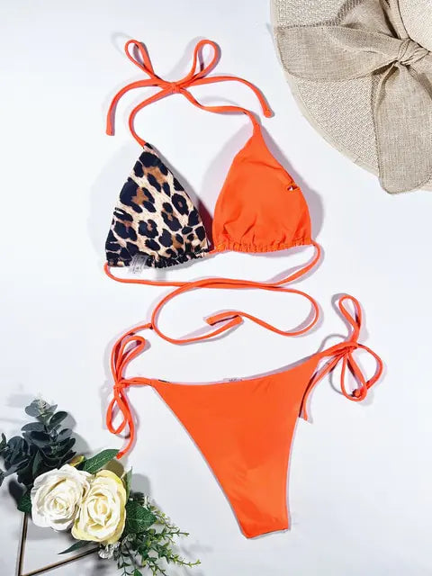 Ellolace Leopard  Bikini